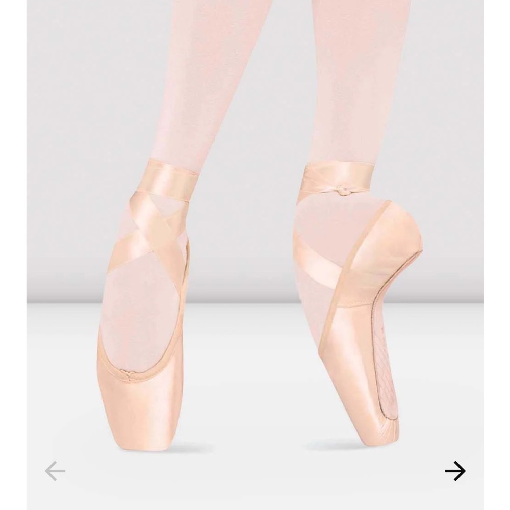 2 pairs of bloch pointe shoes!!!